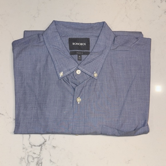 Bonobos Men's Blue Shirt standard fit size XL - Picture 1 of 5